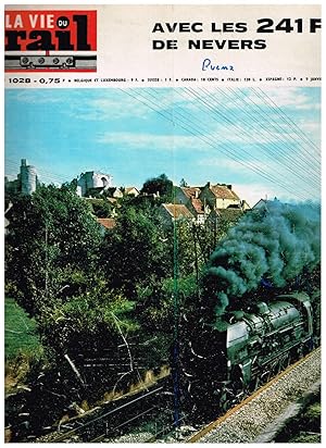 La Vie du Rail .Nº 1028 avec les 241 P de Nevers. 9 Janvier 1966