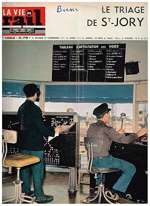 La Vie du Rail .Nº 1002 Le Triage de St-Jory. 27 Juni 1965