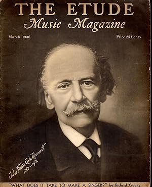 Seller image for The Etude Music Magazine: Volume LIV (54), No.3: March 1936 for sale by Dorley House Books, Inc.