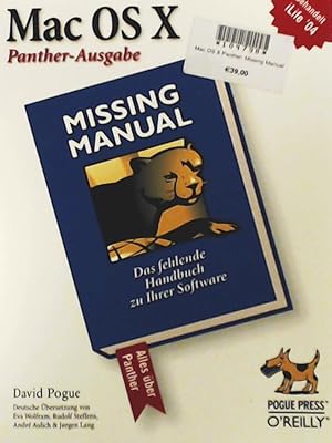 Mac OS X: Missing Manual, Panther-Ausgabe