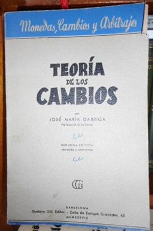 TEORÍA DE LOS CAMBIOS Segunda edición corregida y aumentada