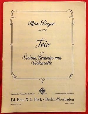 Trio für Violine, Bratsche und Violoncello Op. 77 B