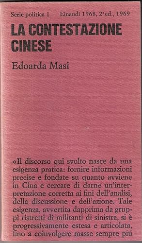 Seller image for La contestazione cinese - Edoarda Masi for sale by libreria biblos