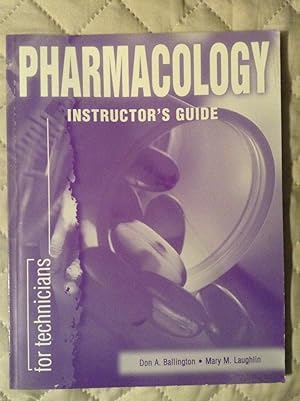 Image du vendeur pour Pharmacology for Technicians - Instructor's Guide mis en vente par Text4less