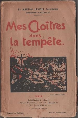 Image du vendeur pour Mes clotres dans la tempte - Martial Lekeux - mis en vente par libreria biblos