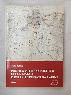 Bild des Verkufers fr Profilo storico-politico della lingua e della letteratura ladina. zum Verkauf von Wissenschaftl. Antiquariat Th. Haker e.K