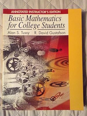 Seller image for Basic Mathematics for College Students-Annotated Instructor's Edition for sale by Text4less