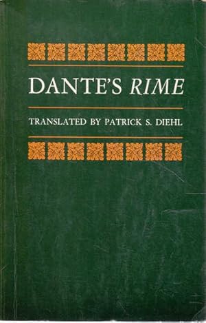 Seller image for Dante's Rime for sale by Goulds Book Arcade, Sydney