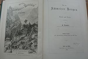 Bild des Verkufers fr Aus den Schweizer Bergen. Land und Leute. Dt. Ausg. m. 62 Ill. v. G: Roux. zum Verkauf von Antiquariat Bookfarm