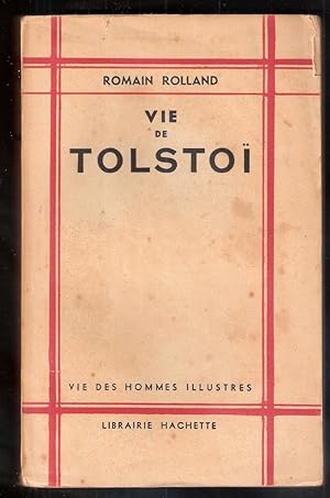 Image du vendeur pour Vie de Tolstoi - Romain Rolland mis en vente par libreria biblos