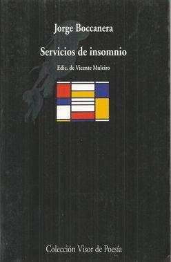 Seller image for SERVICIOS DE INSOMNIO for sale by Palabras & Cosas