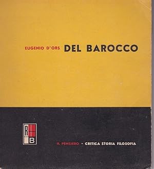 DEL BAROCCO ( a cura di LUCIANO ANCESCHI), Milano, Rosa e Ballo editori, 1945