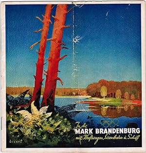 In die Mark Brandenburg mit Kraftwagen, Eisenbahn und Schiff vom 15. Juli bis Ende August 1936. [...