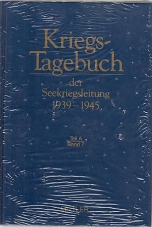 Kriegstagebuch der Seekriegsleitung 1939-1945, 68 Bde. in 77 Tl.-Bdn. u. Beiheft, Bd.7, März 1940...