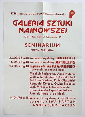 Imagen del vendedor de najnowsza sztuka wegierska (The latest in Hungarian Art) a la venta por William Allen Word & Image