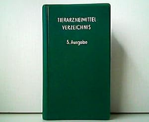 Seller image for Tierarzneimittel-Verzeichnis. Verzeichnis der Arzneimittel zur Anwendung auf dem Gebiete der Veterinrmedizin. 5. Ausgabe. Herausgegeben vom Ministerium fr Land-, Forst- und Nahrungsgterwirtschaft der DDR, Abteilung Veterinrwesen. for sale by Antiquariat Kirchheim