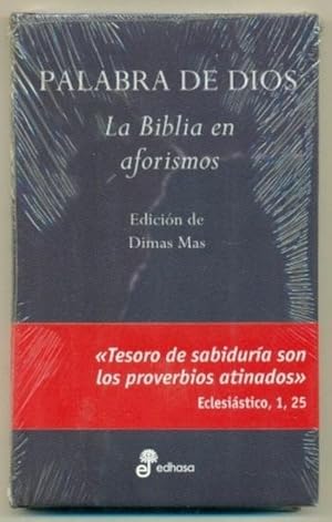 Imagen del vendedor de PALABRA DE DIOS. La Biblia en aforismos a la venta por Ducable Libros