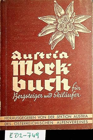 Austria-Merkbuch für Bergsteiger und Skiläufer 1955