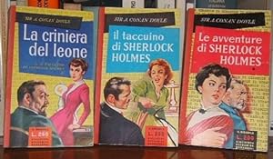 LA CRINIERA DEL LEONE 1959;IL TACCUINO DI SHERLOCK HOLMES 1958;LE AVVENTURE DI SHERLOCK HOLMES 19...
