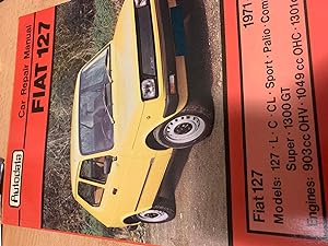 Seller image for Fiat 127 1971-83 Workshop Manual for sale by Cotswold Rare Books