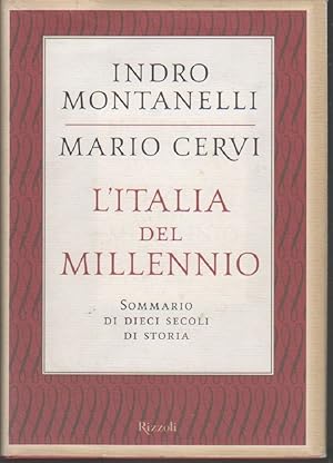 Seller image for L'Italia del millennio - I. Montanelli, M. Cervi for sale by libreria biblos