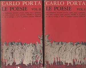 Seller image for Le Poesie. 2 voll. - Carlo Porta for sale by libreria biblos