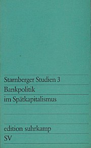 Seller image for Starnberger Studien for sale by Versandbuchhandlung Kisch & Co.