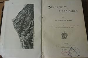 Bild des Verkufers fr Scenerie der Alpen. zum Verkauf von Antiquariat Bookfarm
