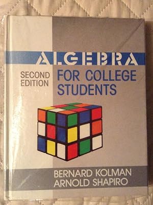 Immagine del venditore per Algebra for College Students - 2nd Edition venduto da Text4less