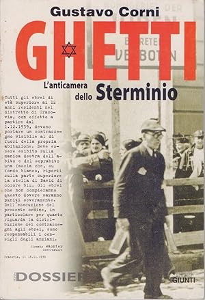 Seller image for Ghetti. L'anticamera dello sterminio - Gustavo Corni for sale by libreria biblos