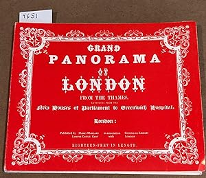 Immagine del venditore per Grand Panorama of London From the Thames Extending from the New Houses of Parliament to Greenwich Hospital Eighteen Feet in Length (reproduction) venduto da Carydale Books