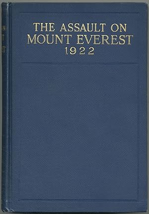 Imagen del vendedor de The Assault on Mount Everest 1922 a la venta por Between the Covers-Rare Books, Inc. ABAA