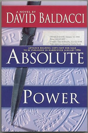Bild des Verkufers fr Absolute Power zum Verkauf von Between the Covers-Rare Books, Inc. ABAA