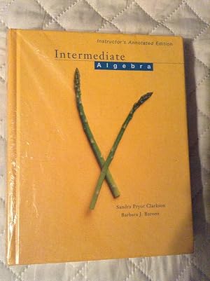 Seller image for Intermediate Algebra - Instructor's Annotated Edition for sale by Text4less