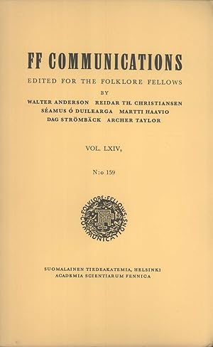 Seller image for Der Schwank vom Schmaus der Einfltigkeit: ein Beispiel zur Generatio Aequivoca der Volkserzhlungen (FF Communications, 159) for sale by Masalai Press