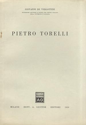 Pietro Torelli.