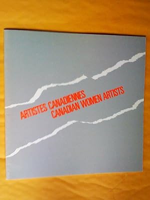 Image du vendeur pour Artistes canadiennes: Tomyo Sasaki, Sylvie Bouchard, Susan Scott, Shelagh Alexander = Canadian Women artists. mis en vente par Claudine Bouvier