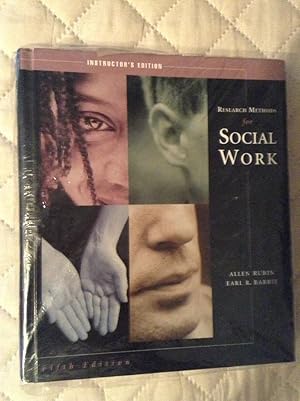 Imagen del vendedor de Research Methods for Social Work-Instructor's 5th Edition a la venta por Text4less