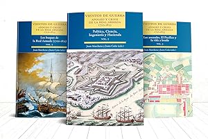 VIENTOS DE GUERRA (3 volúmenes) Apogeo y crisis de la Real Armada 1750-1823