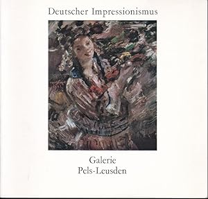 Bild des Verkufers fr Deutscher Impressionismus. Gemlde, Aquarelle, Zeichnungen und Grafik. zum Verkauf von Graphem. Kunst- und Buchantiquariat
