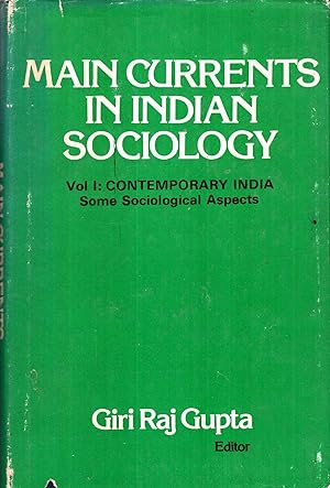 Seller image for Main Currents in Indian Sociology: Contemporary India, Some Sociological Aspects v. 1 for sale by Pendleburys - the bookshop in the hills