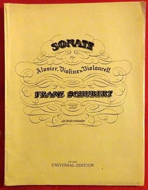 Sonate für Klavier, Violine u. Violoncell (Komponiert 1812)