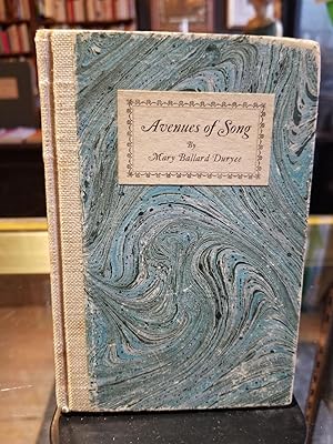 Seller image for Avenues of Song [FIRST EDITION] for sale by Uncharted Books