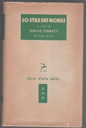 Immagine del venditore per Lo stile dei mobili - Pignatti T. venduto da libreria biblos