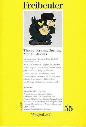Immagine del venditore per Freibeuter Nr. 55. Thema: Krauts, Boches, Moffen, Jekkes. venduto da Fundus-Online GbR Borkert Schwarz Zerfa