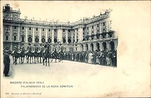 Ansichtskarte / Postkarte Madrid Spanien, Palacio Real, Palafreneros de la Regia Comitiva