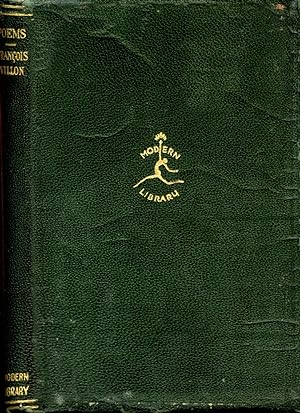 Imagen del vendedor de POEMS (of VILLON): ML# 58.1, Green Leatherette, 106 Titles Listed at Back a la venta por Shepardson Bookstall