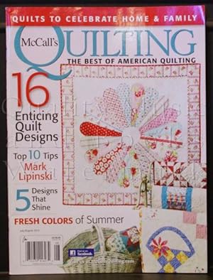 McCall's Quilting Magazine July/August 2015 Vol. 22 No. 4