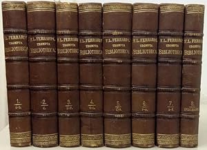 Immagine del venditore per Prompta bibliotheca canonica, iuridica, moralis, theologica nec non ascetica, polemica, rubricistica, historica. Editio novissima. 8 Bnde. venduto da Buch & Consult Ulrich Keip