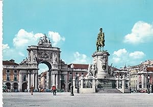 Bild des Verkufers fr POSTAL B7883: PORTUGAL: PLAZA DEL COMERCIO zum Verkauf von EL BOLETIN